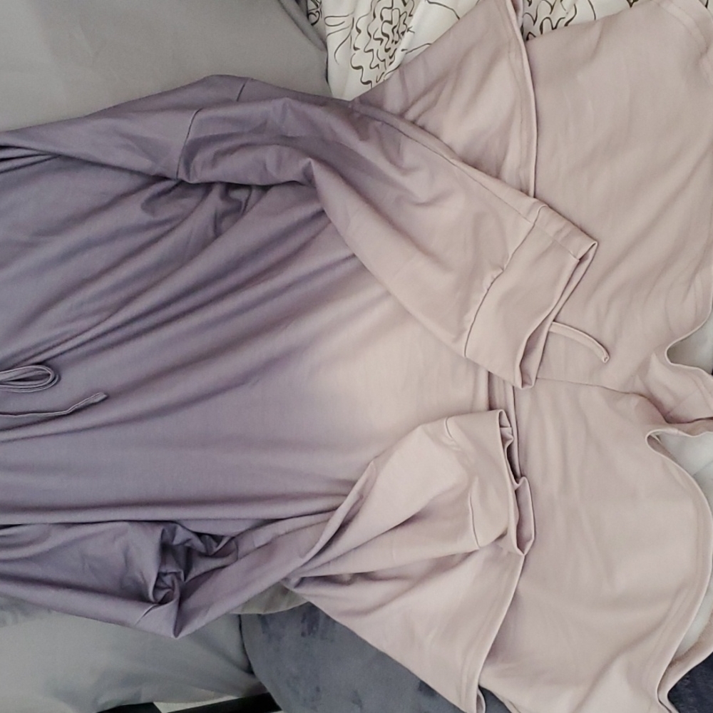 Long sleeve short set